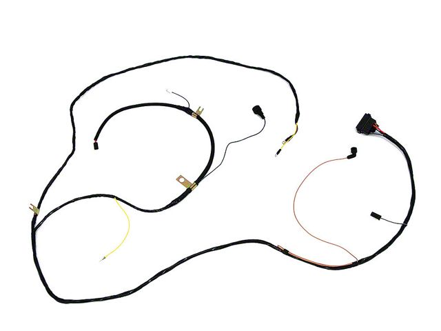 Chevy Truck Engine & Starter Wiring Harness, 396ci, For Trucks With Automatic Transmission, 1970-1972
