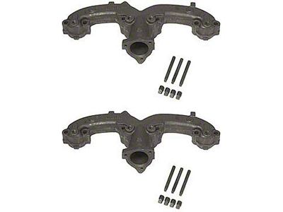 Chevy Truck Exhaust Manifolds, Rams Horns, 2 Inch, 1947-1972