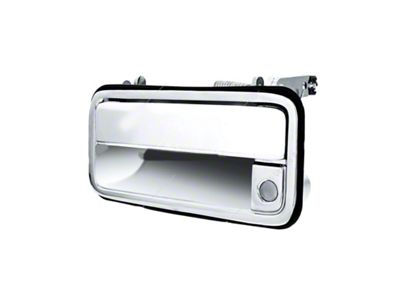 Exterior Door Handle; Chrome; Driver Side (88-00 C1500, C2500, C3500, K1500, K2500, K3500)