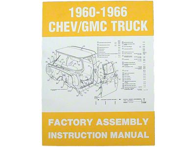 1960-1966 Chevy Truck Factory Assembly Manual