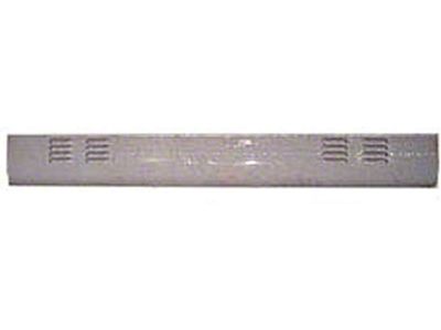 Chevy Truck Fleet Side 4-Row Louvered Rear Roll Pan With License Plate Box, 1960-1966