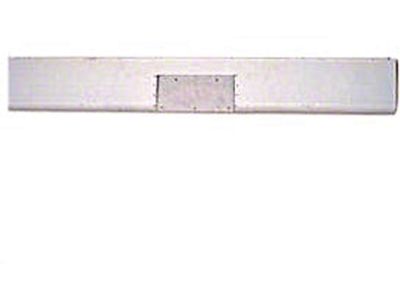 Chevy Truck Fleet Side Smooth Rear Roll Pan With License Plate Box, 1958-1959