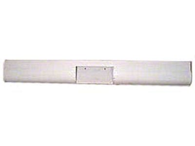 Chevy Truck Fleet Side Smooth Rear Roll Pan With License Plate Box, 1960-1966