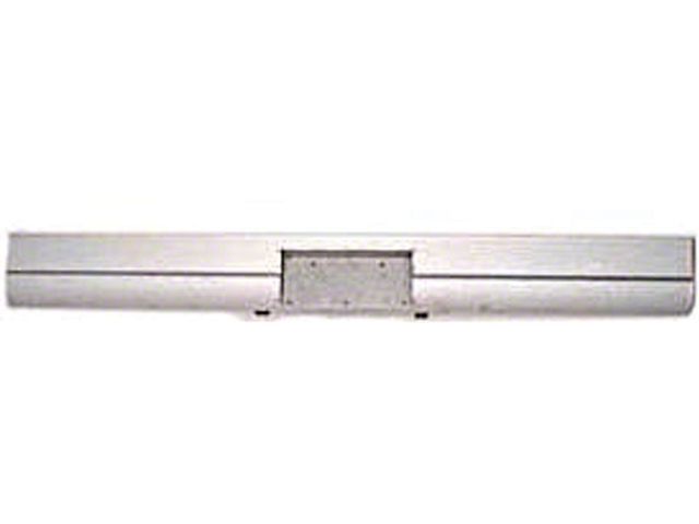 Chevy Truck Fleet Side Smooth Rear Roll Pan With License Plate Box, 1967-1972