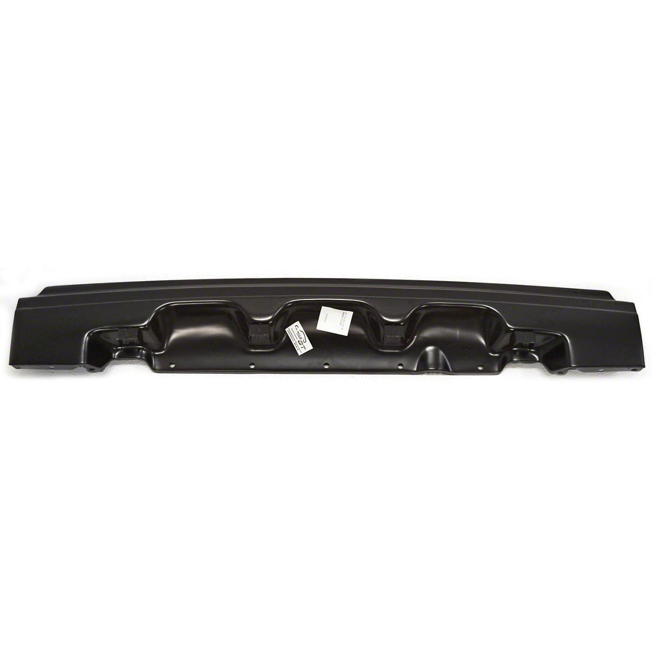 Ecklers Front Bumper to Grille Filler; Black (55-56 Chevrolet Truck)