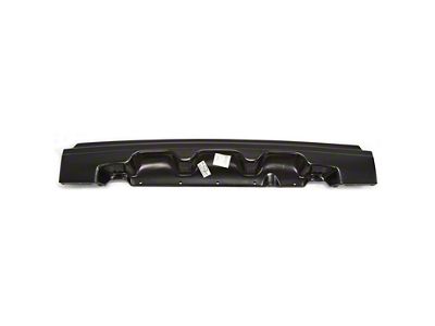 Front Bumper to Grille Filler; Black (55-56 Chevrolet Truck)