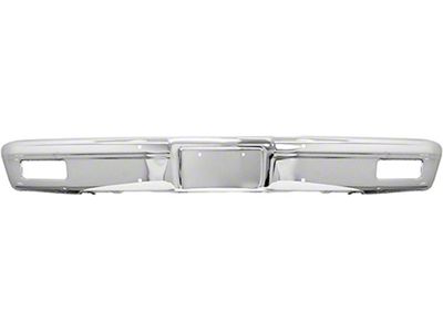 Chevy Truck Front Bumper, Without Holes, 1981-1982