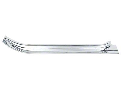 Front Door Sill Plate; Rearward Section; Driver Side (73-77 C/K10)