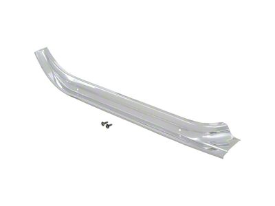 Front Door Sill Plate; Rearward Section; Passenger Side (73-77 C/K10)