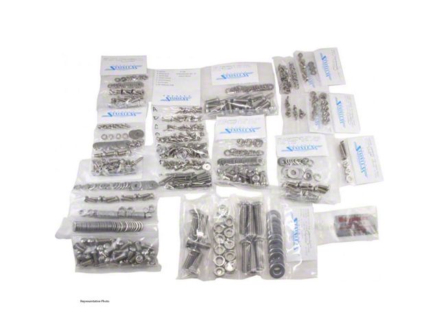 Chevy Truck Front End & Cab Bolt Kit, Stainless Steel, Hex Head, 1947-1951