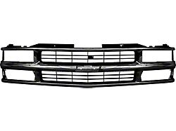Front Grille; Black (94-00 C/K1500/2500/3500 w/ Dual Composite Headlights)