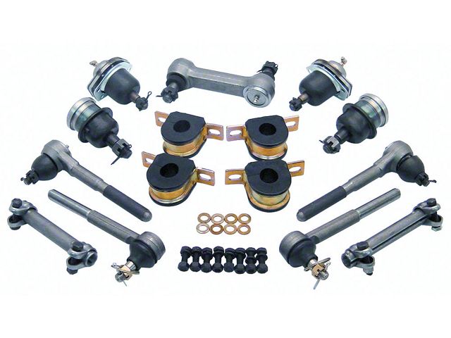 Chevy Truck Front Suspension Rebuild Kit, Polyurethane, 1960-1962