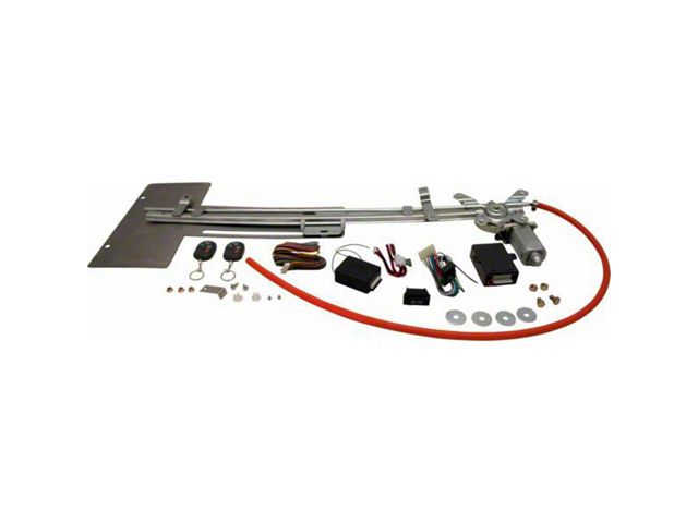 Chevy Truck & GMC Automatic Hidden License Plate Kit, Deluxe With Remote, 1967-1998