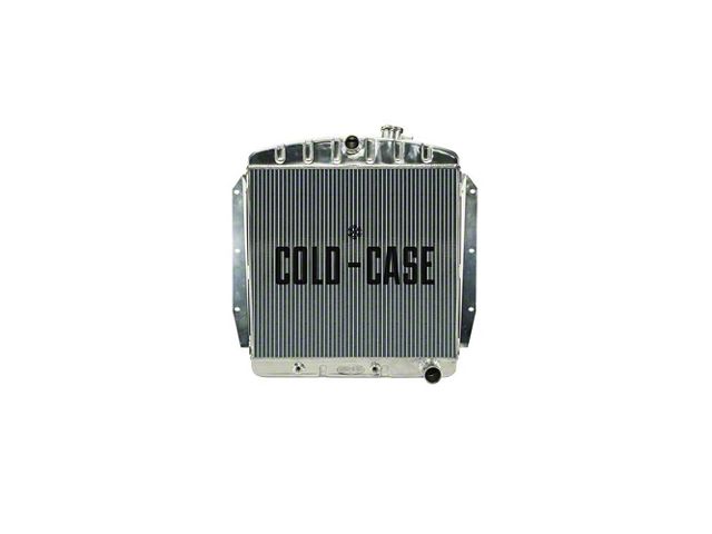 Chevy Truck & GMC Cold Case Performance Aluminum Radiator, Big 2 Row, 1955-1959