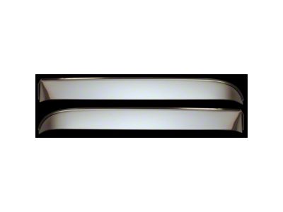 Chevy Truck & GMC Stainless Steel Front Window Shade Kit, 1967-1972