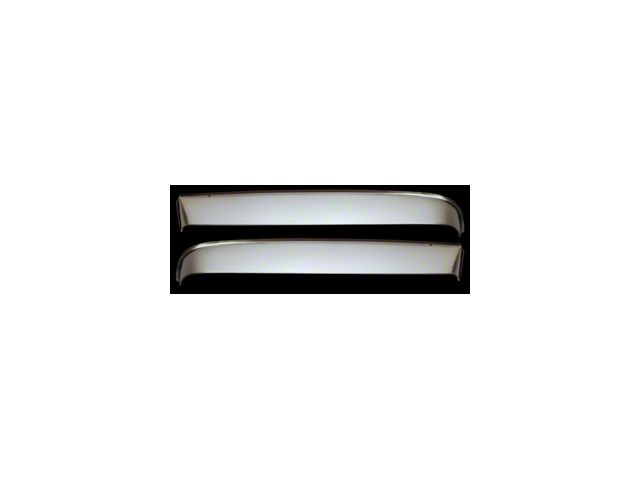 Chevy Truck & GMC Stainless Steel Front Window Shade Kit, First Series, 1951-1955