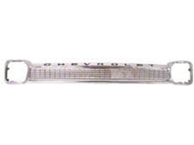 Chevy Truck Grille, Chrome, 1964-1966