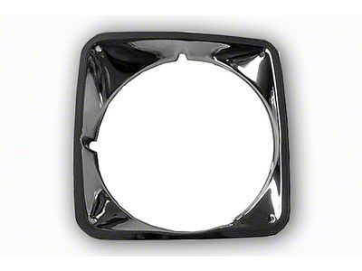 Chevy Truck Headlight Bezel, Driver's Side, 1969-1972