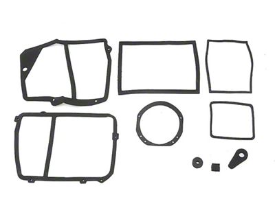 Heater Gasket Set,w/ Air Conditioning,67-72