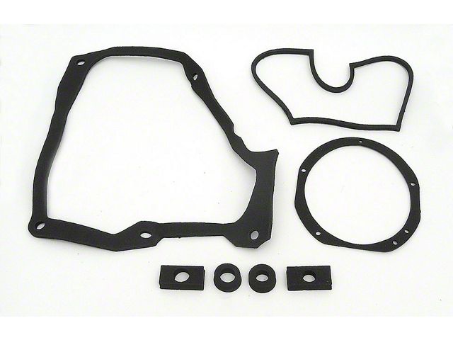 Heater Gasket Set,w/o Air Conditioning,67-72
