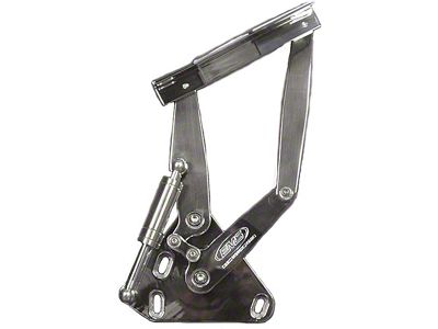 Chevy Truck Hood Hinges, Polished Billet, 1967-1972