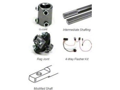 Chevy Truck Ididit Steering Column Installation Kit, 3/4 36Spline, 1960-1962