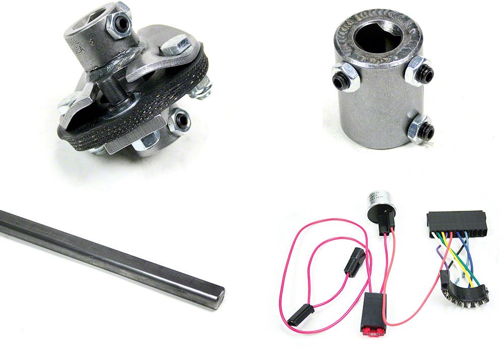 Ecklers Ididit Steering Column Install Kit,3/436 Spline,6366