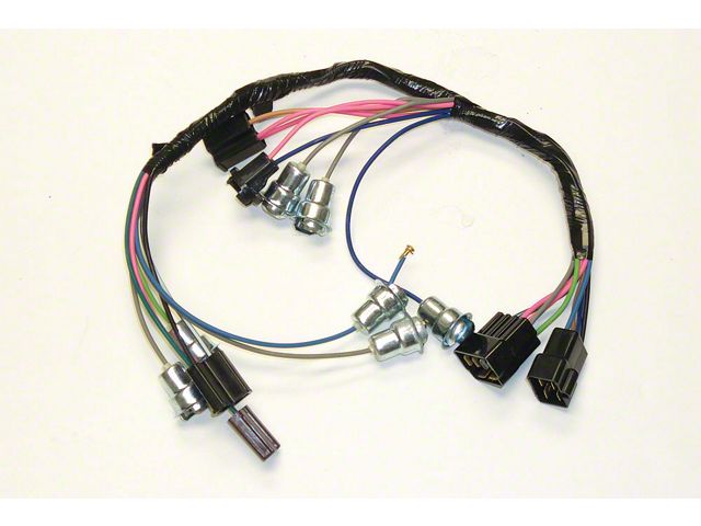 Chevy Truck Instrument Cluster Wiring Harness, With Gauges&Without Over Speed Warning, 1964-1966