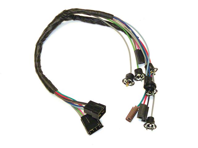 Chevy Truck Instrument Cluster Wiring Harness, With Gauges,1960-1961