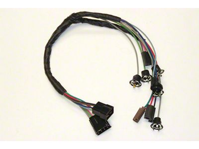 Chevy Truck Instrument Cluster Wiring Harness, With Gauges,1962-1963