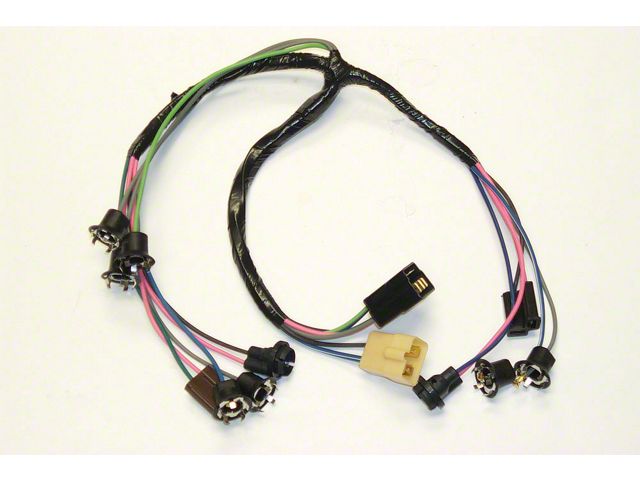 Chevy Truck Instrument Cluster Wiring Harness, With WarningLights, 1960-1961