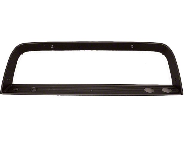 Chevy Truck Instrument Panel Bezel, Black, 1964-1966