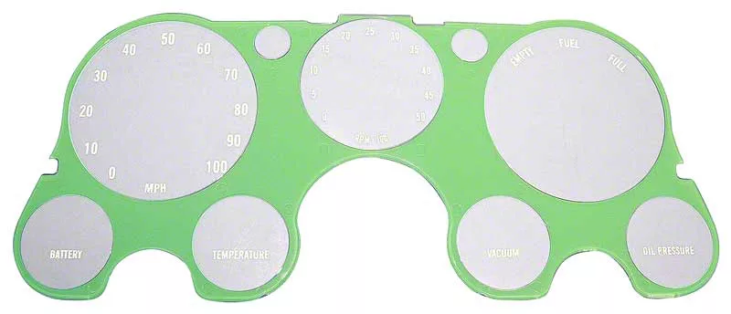 Ecklers Instrument Panel Lens (69-72 Blazer, C10, C20, K10, K20, Jimmy ...