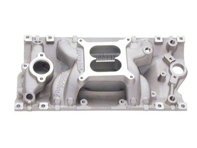 Chevy Truck - Intake Manifold, Edelbrock, Vortec Air Gap, Small Block