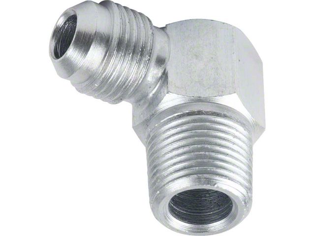 Chevy Or GMC Truck Intake Manifold Vacuum Fitting, Power Brake Booster, Threaded Port, 1955-1987