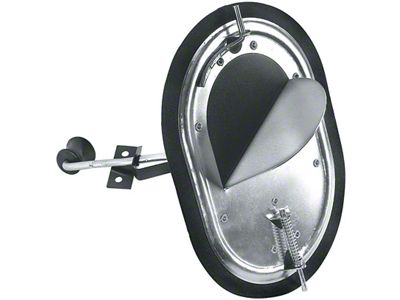 OPR Chevy Truck Kick Panel Vent, Left, 1967-1972