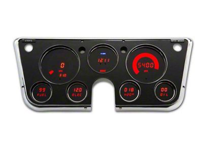 Chevy Truck - LED Digital Replacement Gauge Cluster, 1967-1972