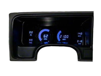 Chevy Truck - LED Digital Replacement Gauge Cluster, 1995-1999