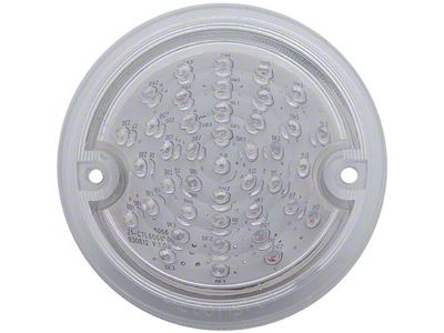 Chevy Truck LED Taillight, With Clear Lens, Step Side, 1960-1966