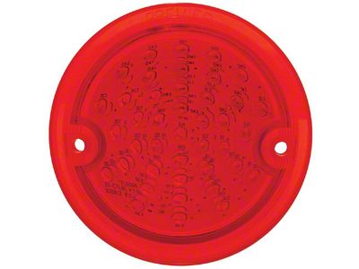 Chevy Truck LED Taillight, With Red Lens, Step Side, 1960-1966