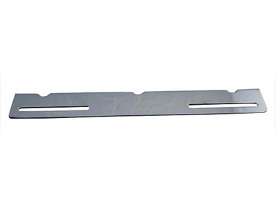 Chevy Truck License Plate Bracket, Front, Chrome, 1954-19551st Series