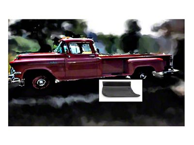 Chevy Truck Long Bed Step, Left, 1955-1959