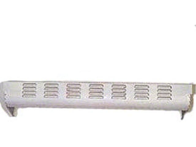 Chevy Truck Long Step Side 7-Row Louvered Rear Roll Pan Without License Plate Box, 1957-1987
