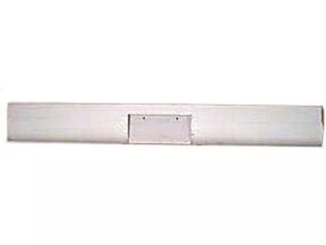 Chevy Truck Long Step Side Smooth Rear Roll Pan With License Plate Box, 1957-1987