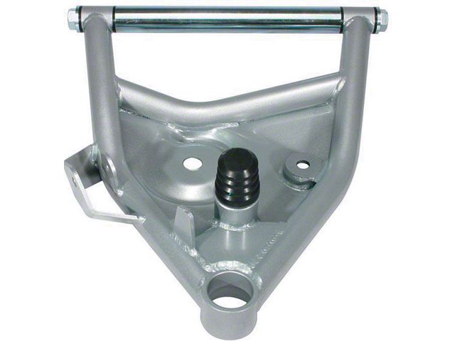 Chevy Truck Lower Control Arms, With Ball Joints, Tubular, Silver, 1963-1972