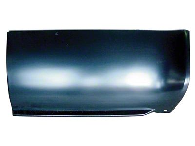 Lower Front Bedside Repair Panel; Driver Side (73-87 C10, C15, K10, K15, K20 Fleetside w/ Short Bed)