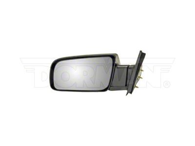 Manual Non-Heated Swing Out Side Mirror; Black; Driver Side (92-00 C1500, C2500, C3500, K1500, K2500, K3500)