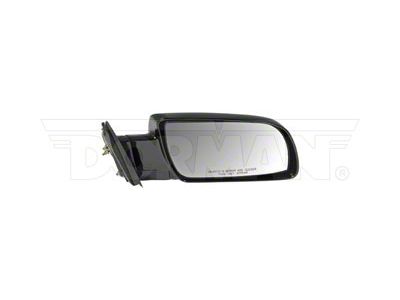 Manual Non-Heated Swing Out Side Mirror; Black; Passenger Side (92-00 C1500, C2500, C3500, K1500, K2500, K3500)