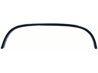 Chevy Truck Molding, Wheel Opening, Rear, Left, Black, 1988-1997