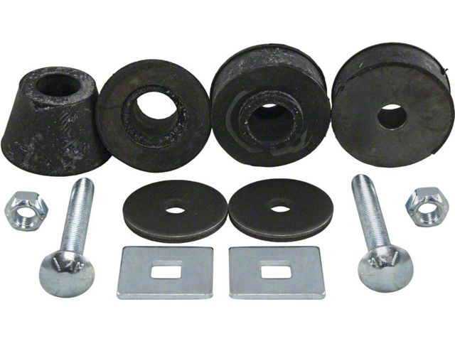 Chevy Truck Mount Kit,Radiator Core Support, 1969-1972